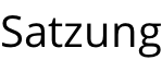 Satzung